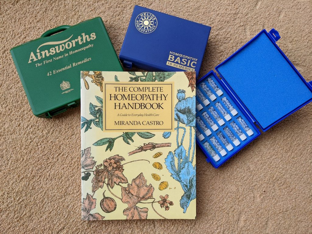 Family care with homeopathy using a basic first aid kit