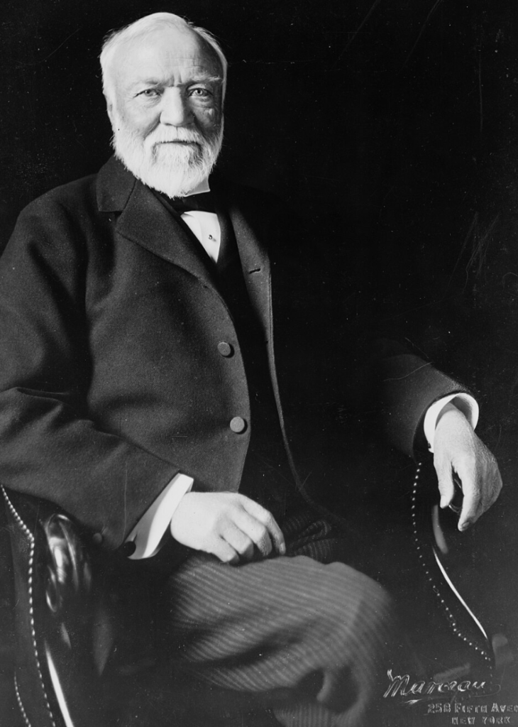 Andrew Carnegie - his foundation catalysed the revolution in modern medicine